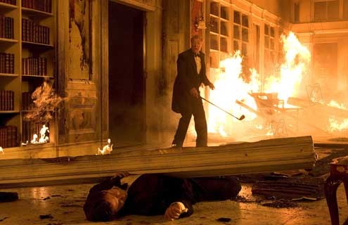 Batman Begins : Bild Christopher Nolan, Michael Caine
