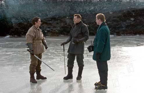 Batman Begins : Bild Liam Neeson, Christopher Nolan, Christian Bale