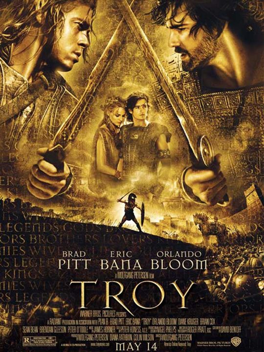 Troja : Kinoposter
