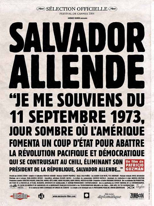Salvador Allende : Kinoposter Patricio Guzmán