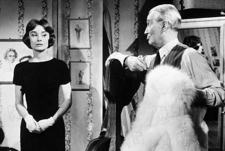 Ariane - Liebe am Nachmittag : Bild Audrey Hepburn, Maurice Chevalier, Billy Wilder