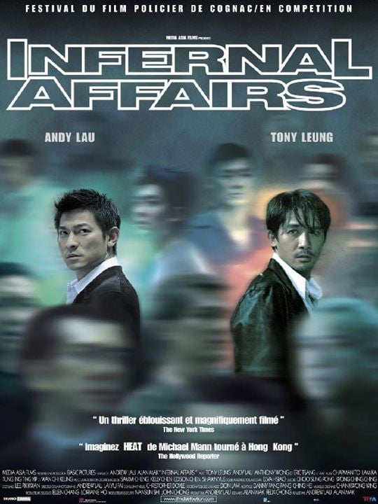 Infernal Affairs : Kinoposter Andrew Lau, Tony Leung Chiu-Wai, Alan Mak