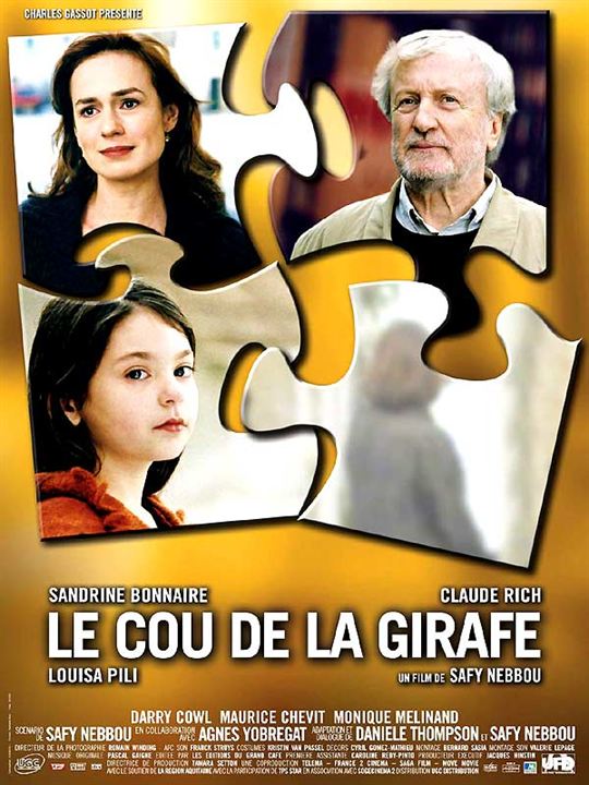Der Hals der Giraffe : Kinoposter Louisa Pili, Claude Rich