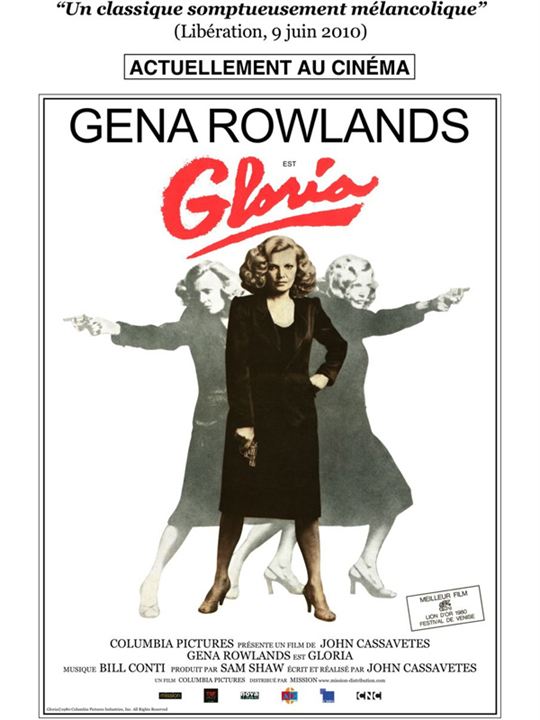 Gloria, die Gangsterbraut : Kinoposter