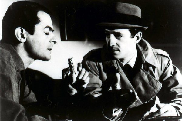 Der Teufel mit der weißen Weste : Bild Jean-Paul Belmondo, Jean-Pierre Melville, Serge Reggiani