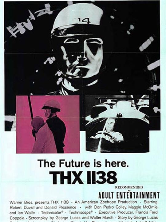 THX 1138 : Kinoposter Georges Lucas (II)