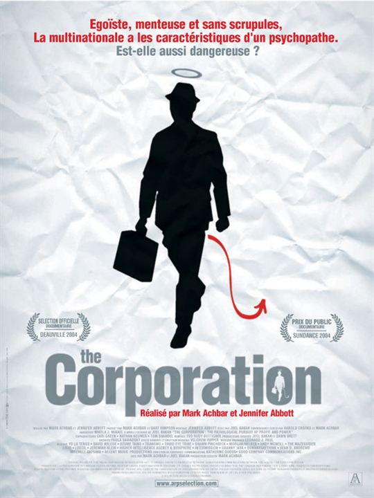 The Corporation : Kinoposter Mark Achbar, Jennifer Abbott