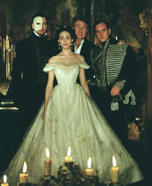 Das Phantom der Oper : Bild Emmy Rossum, Gerard Butler, Joel Schumacher, Patrick Wilson