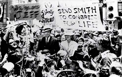 Mr. Smith geht nach Washington : Bild James Stewart, Frank Capra
