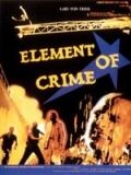 The Element of Crime : Kinoposter