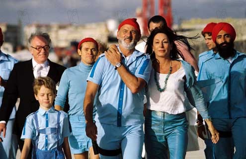 Die Tiefseetaucher : Bild Willem Dafoe, Anjelica Huston, Michael Gambon, Bill Murray, Wes Anderson