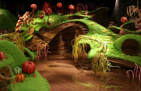 Charlie und die Schokoladenfabrik : Bild Tim Burton