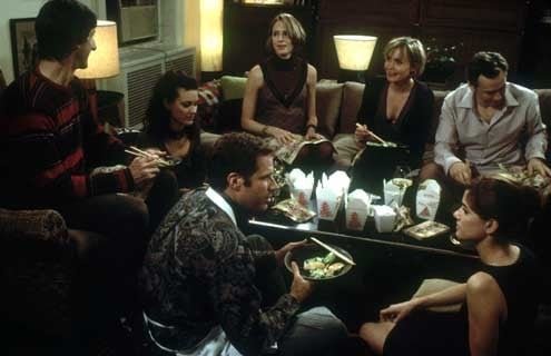 Melinda und Melinda : Bild Amanda Peet, Radha Mitchell, Will Ferrell, Chloë Sevigny, Woody Allen