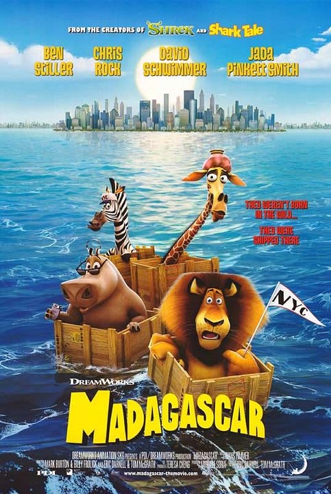 Madagascar : Kinoposter