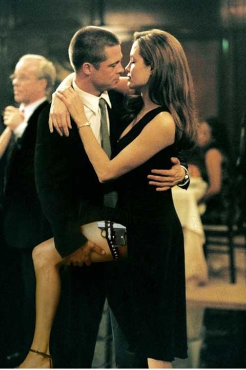 Mr. and Mrs. Smith : Bild Brad Pitt, Angelina Jolie, Doug Liman