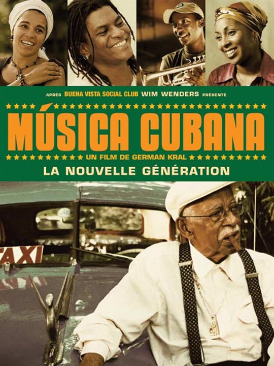 Musica cubana : Kinoposter German Kral