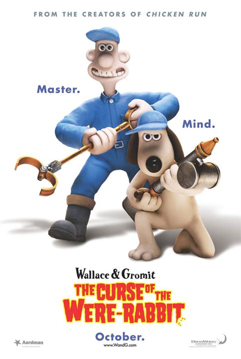 Wallace und Gromit auf der Jagd nach dem Riesenkaninchen : Kinoposter