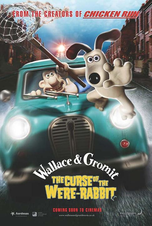 Wallace und Gromit auf der Jagd nach dem Riesenkaninchen : Kinoposter Nick Park, Steve Box