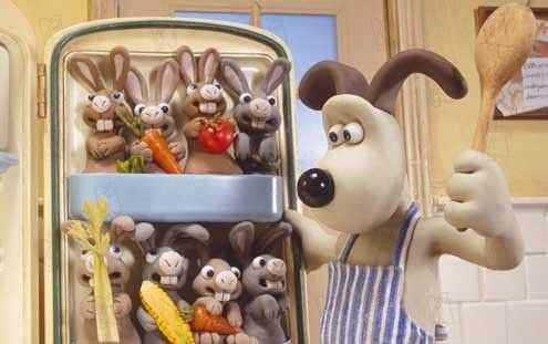 Wallace und Gromit auf der Jagd nach dem Riesenkaninchen : Bild Nick Park