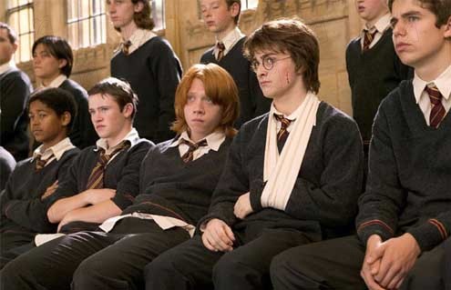 Harry Potter und der Feuerkelch : Bild Mike Newell, Daniel Radcliffe, Rupert Grint