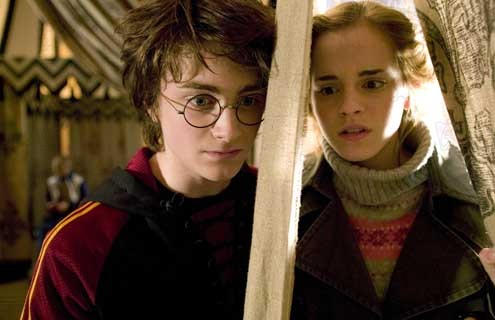 Harry Potter und der Feuerkelch : Bild Mike Newell, Daniel Radcliffe, Emma Watson