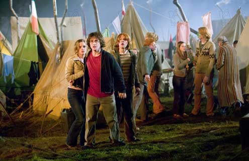 Harry Potter und der Feuerkelch : Bild Mike Newell, Daniel Radcliffe, Emma Watson, Rupert Grint