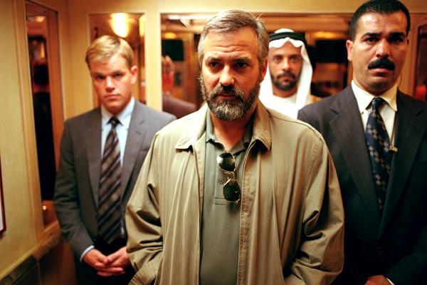 Syriana : Bild Stephen Gaghan, Matt Damon, George Clooney, Alexander Siddig
