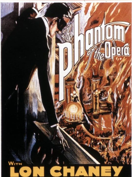 Das Phantom der Oper : Kinoposter Lon Chaney, Rupert Julian