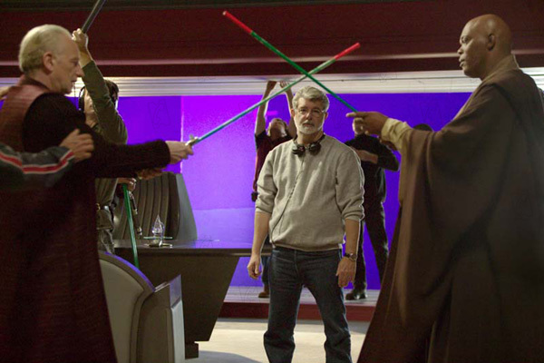 Star Wars: Episode III - Die Rache der Sith : Bild Samuel L. Jackson, Ian McDiarmid