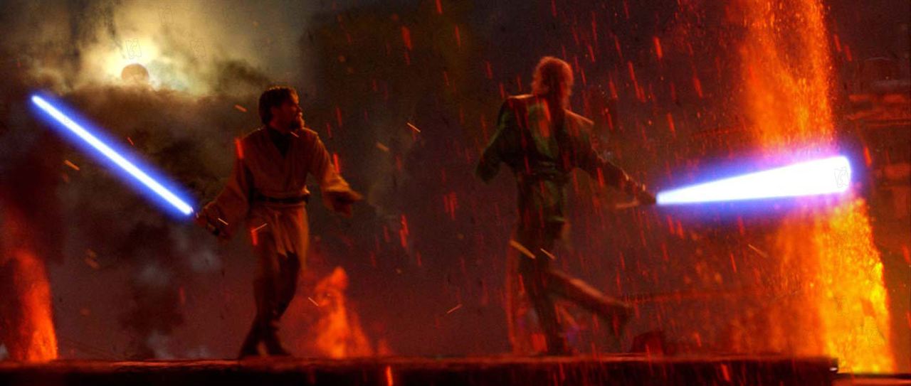 Star Wars: Episode III - Die Rache der Sith : Bild Ewan McGregor, Hayden Christensen
