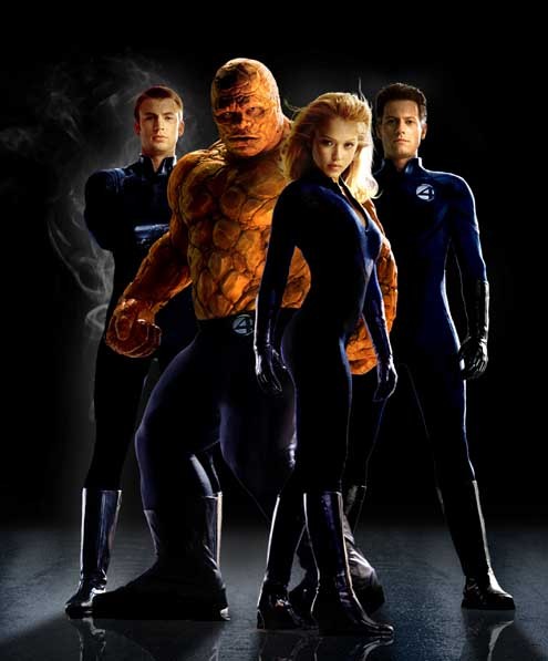 Fantastic Four : Bild Jessica Alba, Ioan Gruffudd, Tim Story, Chris Evans