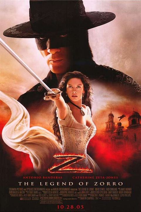 Die Legende des Zorro : Kinoposter