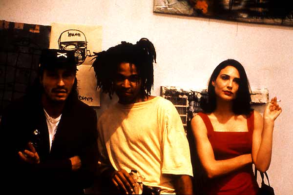 Basquiat : Bild Claire Forlani, Michael Wincott, Jeffrey Wright