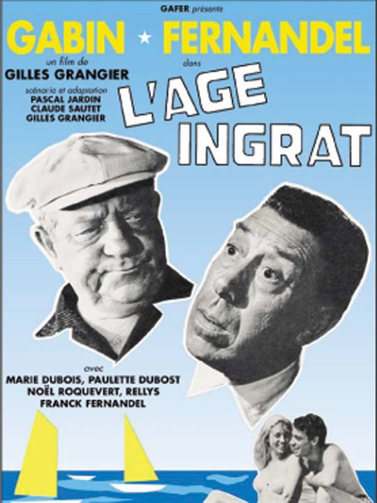 Kinoposter Jean Gabin, Gilles Grangier