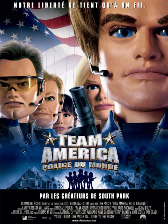 Team America : Kinoposter Matt Stone