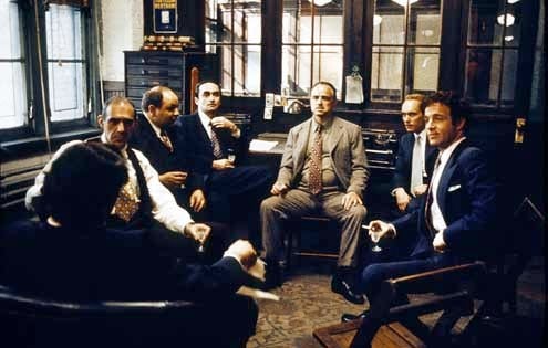 Der Pate : Bild Francis Ford Coppola, Robert Duvall, Marlon Brando, James Caan
