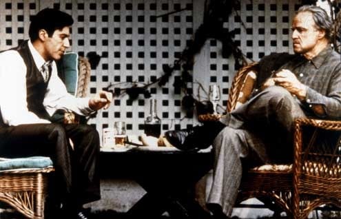 Der Pate : Bild Francis Ford Coppola, Al Pacino, Marlon Brando