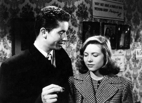 They Live by Night : Bild Nicholas Ray, Farley Granger, Cathy O'Donnell