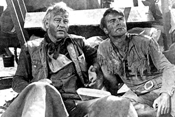 Panik am roten Fluß : Bild Howard Hawks, John Wayne, Montgomery Clift