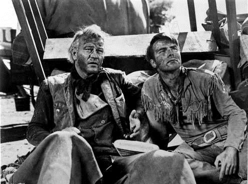 Panik am roten Fluß : Bild Howard Hawks, John Wayne, Montgomery Clift