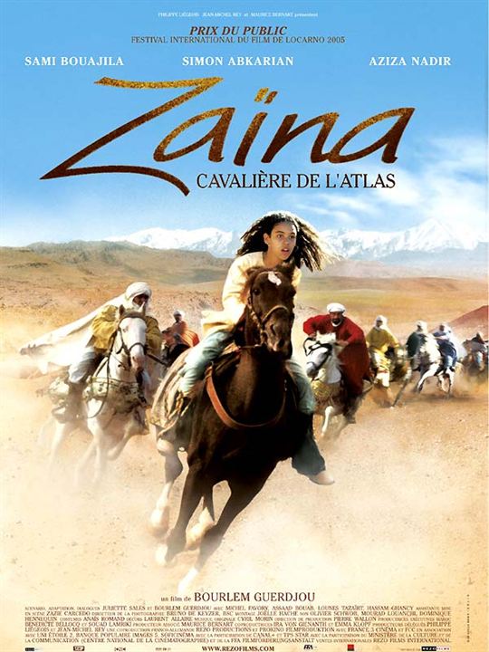Zaina - Königin der Pferde : Kinoposter Bourlem Guerdjou