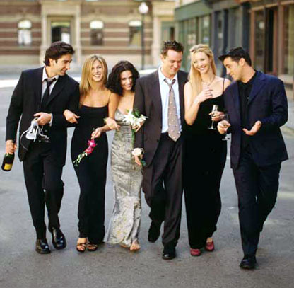 Bild Jennifer Aniston, Matthew Perry, Courteney Cox, Lisa Kudrow, Matt LeBlanc, David Schwimmer