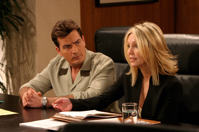 Bild Heather Locklear, Charlie Sheen