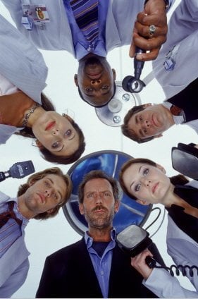Dr. House : Bild Hugh Laurie, Jennifer Morrison, Jesse Spencer, Lisa Edelstein, Omar Epps