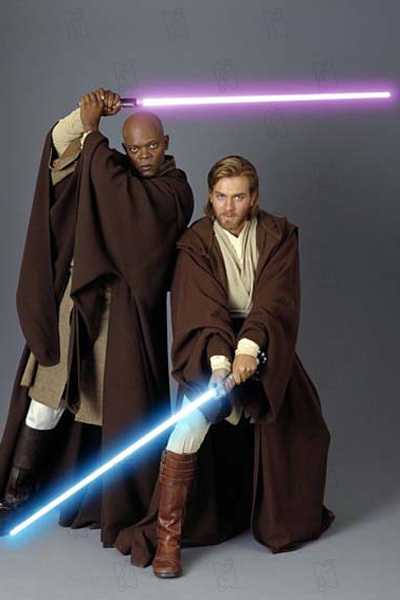 Star Wars: Episode II - Angriff der Klonkrieger : Bild Samuel L. Jackson, Ewan McGregor