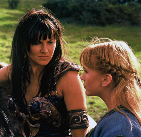 Bild Renée O'Connor, Lucy Lawless