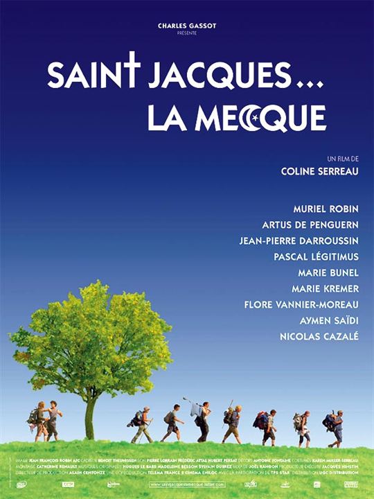 Saint Jacques... Pilgern auf Französisch : Kinoposter Coline Serreau