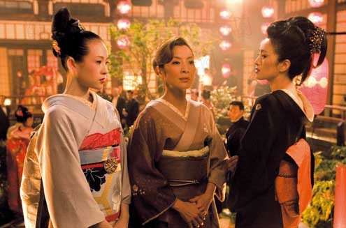 Die Geisha : Bild Rob Marshall, Michelle Yeoh, Ziyi Zhang, Gong Li