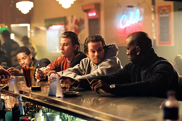 Vier Brüder : Bild André Benjamin, John Singleton, Mark Wahlberg, Tyrese Gibson, Garrett Hedlund