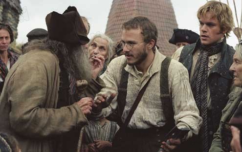Brothers Grimm : Bild Matt Damon, Heath Ledger, Terry Gilliam